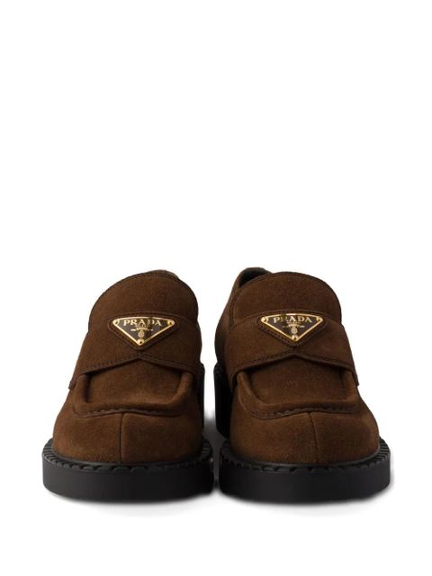 Prada suede loafers - Brown - zdjęcie produktu nr 2