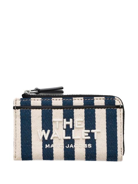 Marc Jacobs stripe top zip-wallet - Blue - zdjęcie produktu nr 1