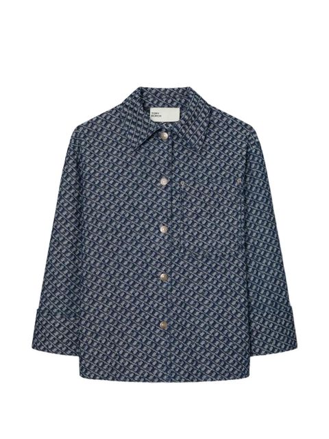 Tory Burch denim barn jacket - Blue - zdjęcie produktu nr 1