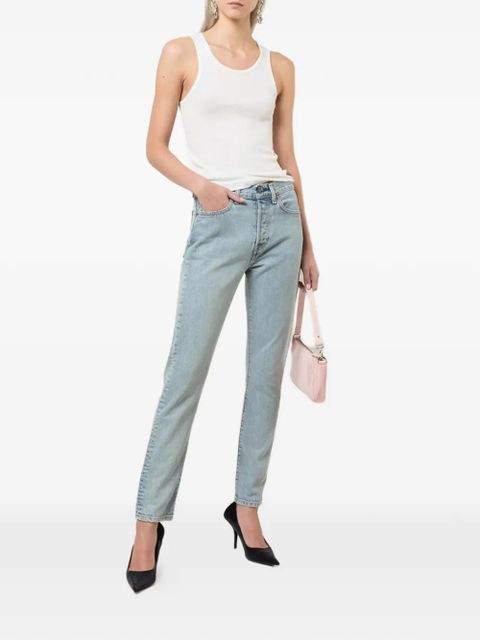 WARDROBE.NYC ribbed tank top - White - zdjęcie produktu nr 2