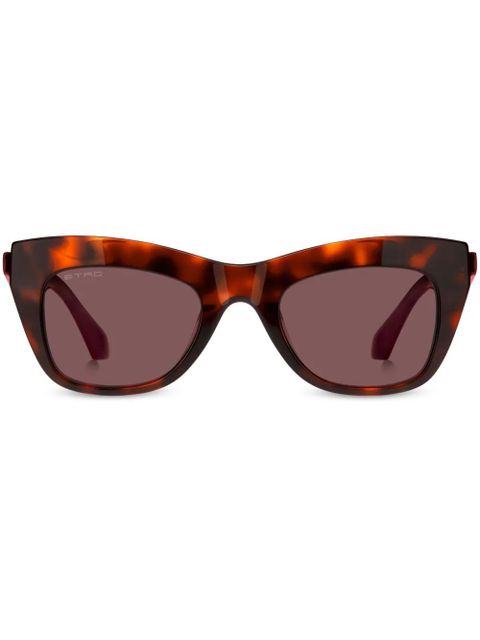 ETRO tortoiseshell-effect cat-eye sunglasses - Brown - zdjęcie produktu nr 1