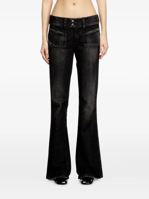 Diesel D-Hush 09N50 patch pocket jeans - Black - zdjęcie produktu nr 2