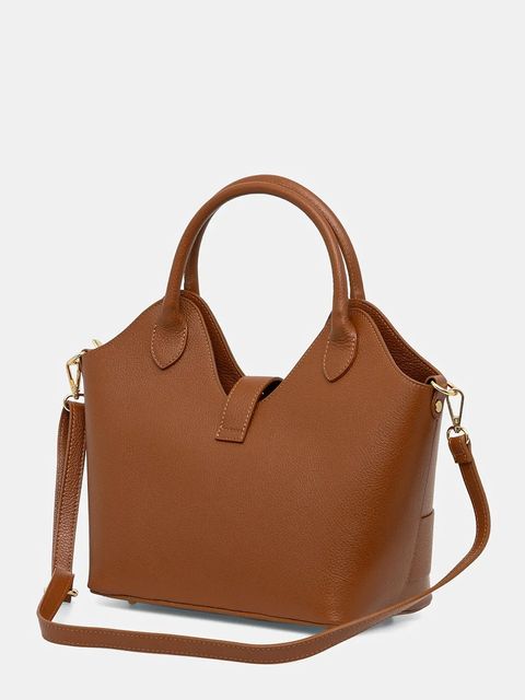 Answear.LAB torebka skórzana kolor brązowy - zdjęcie produktu nr 2