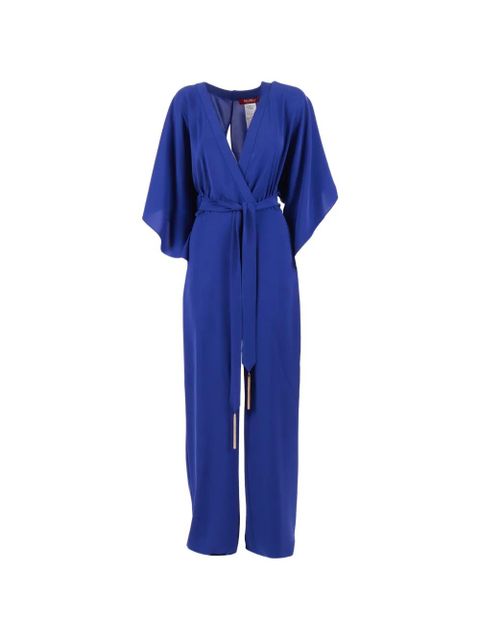 Max Mara belted kimono jumpsuit - Blue - zdjęcie produktu nr 1