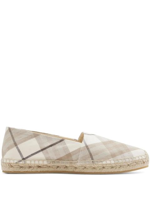 Burberry Check Mews espadrilles - Neutrals - zdjęcie produktu nr 1