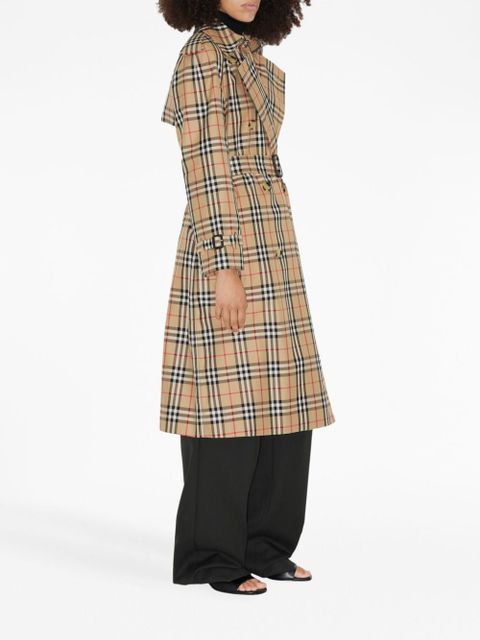 Burberry Vintage Check-print trench coat - Neutrals - zdjęcie produktu nr 2