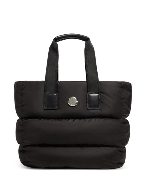 Moncler Caradoc padded tote bag - Black - zdjęcie produktu nr 1