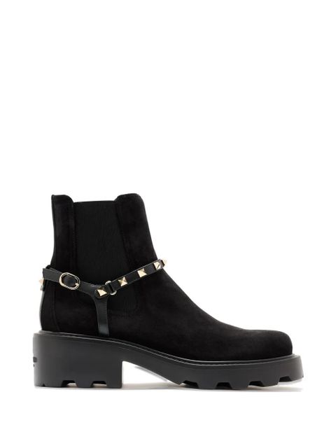 Valentino Garavani 55mm Rockstud boots - Black - zdjęcie produktu nr 1