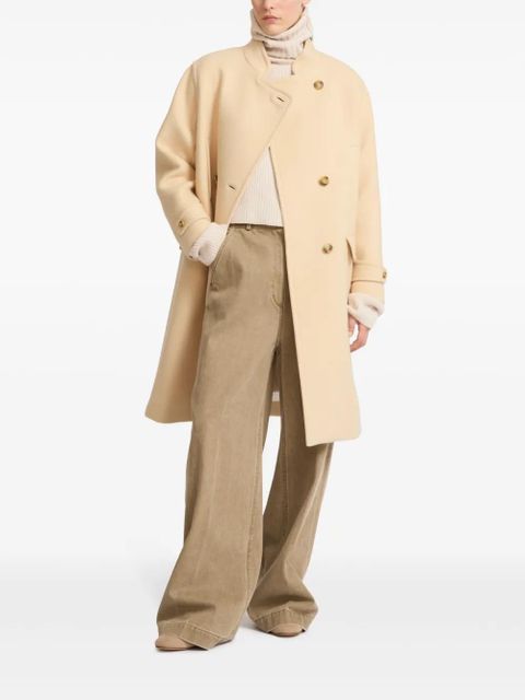 Yves Salomon wool coat - Neutrals