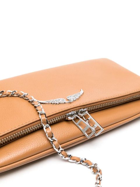 Zadig&Voltaire Rock leather crossbody bag - Brown