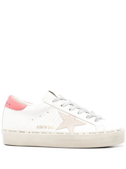 Golden Goose Hi Star leather sneakers - White - zdjęcie produktu nr 1