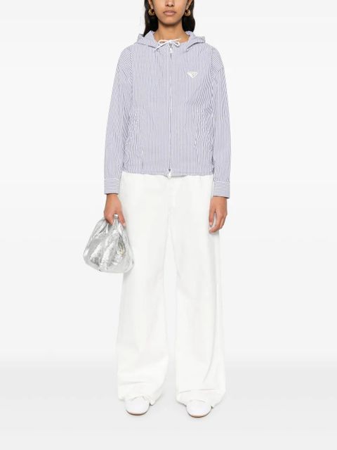 Prada striped jacket - White