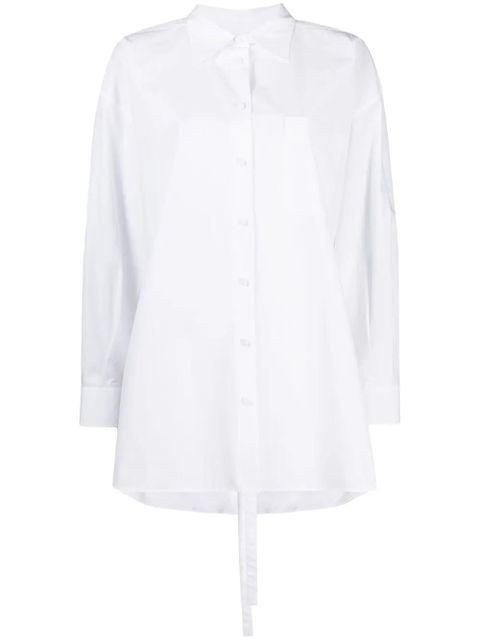 Valentino Garavani cape-style buttoned shirt - White - zdjęcie produktu nr 1