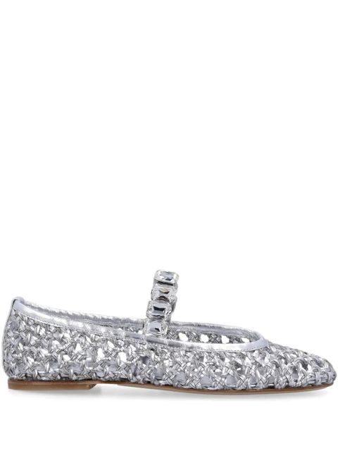Casadei Versilia ballerina shoes - Silver - zdjęcie produktu nr 1