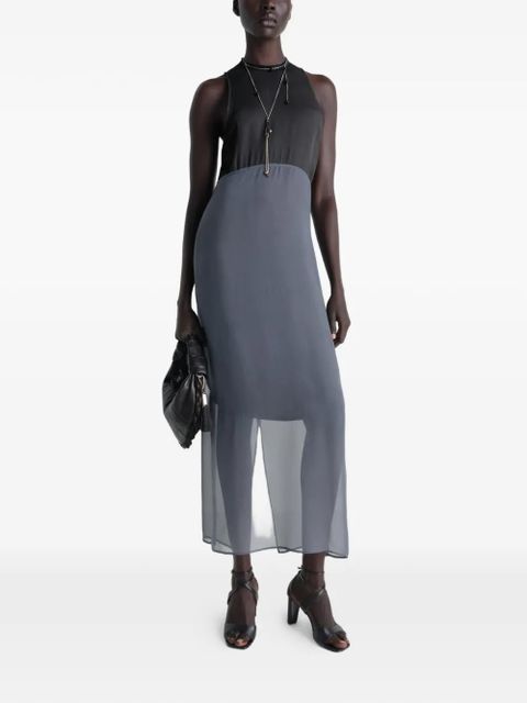 LEMAIRE Column sleeveless midi dress - Grey - zdjęcie produktu nr 2