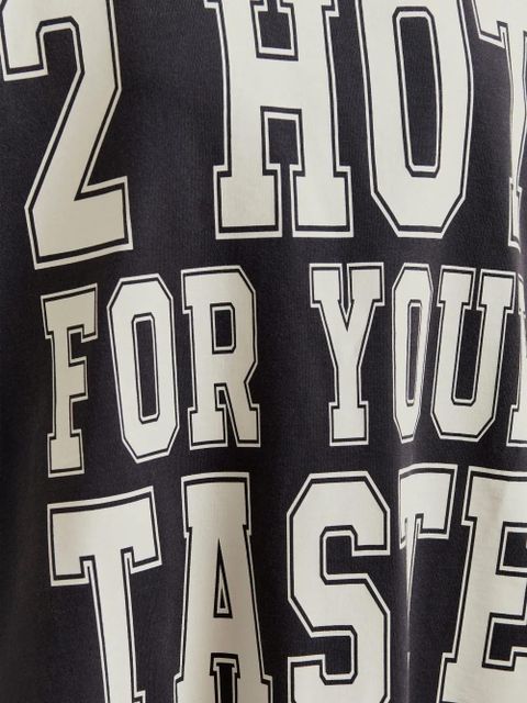 Essentiel Antwerp letter-print T-shirt - Blue