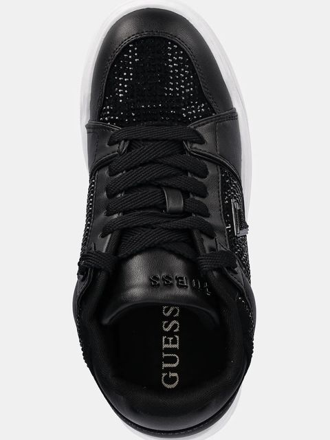 Guess sneakersy DELOVE2 damskie kolor czarny FLTDL2 LEA12 - zdjęcie produktu nr 2