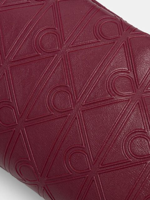 Calvin Klein torebka kolor bordowy LV04F3200G