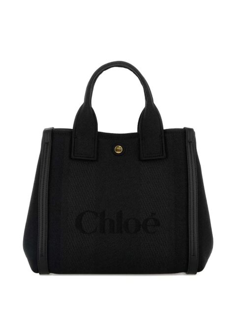 Chloé small Carry tote bag - Black - zdjęcie produktu nr 2