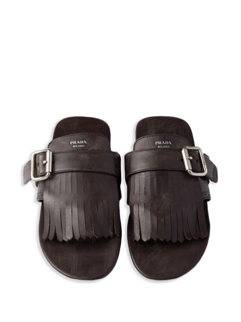 Prada Shuffle sandals - Brown