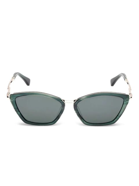Max Mara Eyewear cat-eye sunglasses - Green - zdjęcie produktu nr 1