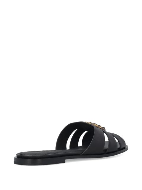 PINKO Love Birds cut-out sandals - Black