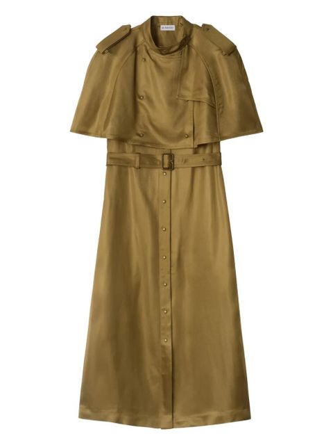 Burberry Trench midi dress - Green - zdjęcie produktu nr 1