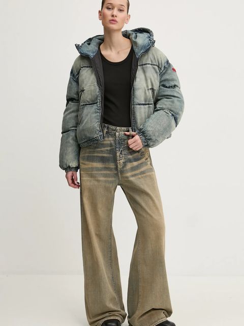 Diesel jeansy 1996 D-SIRE L.32 TROUSERS damskie kolor beżowy A06925.09L49 - zdjęcie produktu nr 2