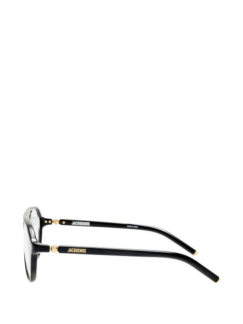 Jacquemus pilot frame sunglasses - Black