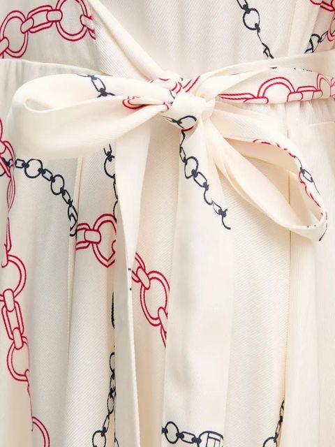 Tommy Hilfiger sukienka kolor beżowy mini rozkloszowana WW0WW44664