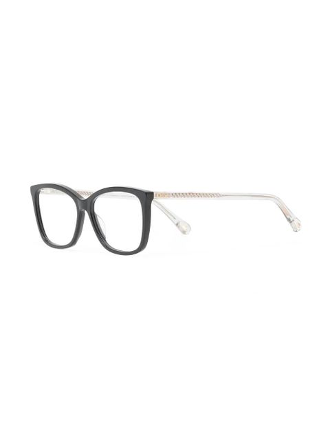Chloé Eyewear square-frame glasses - Black - zdjęcie produktu nr 2