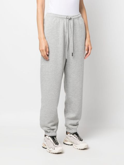 Moncler logo-patch cotton-blend track pants - Grey