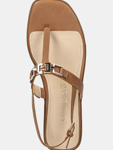 Guess sandały skórzane REALITY