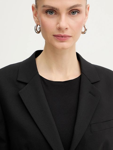 Karl Lagerfeld marynarka z dodatkiem wełny