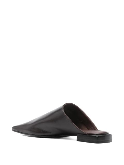 ALOHAS Noe Rift pointed mules - Brown