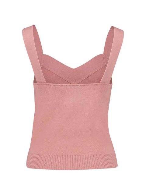 Givenchy V-neck sleeveless top - Pink - zdjęcie produktu nr 2