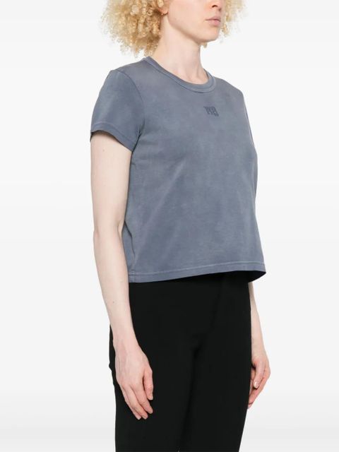 Alexander Wang cotton T-shirt - Blue - zdjęcie produktu nr 2
