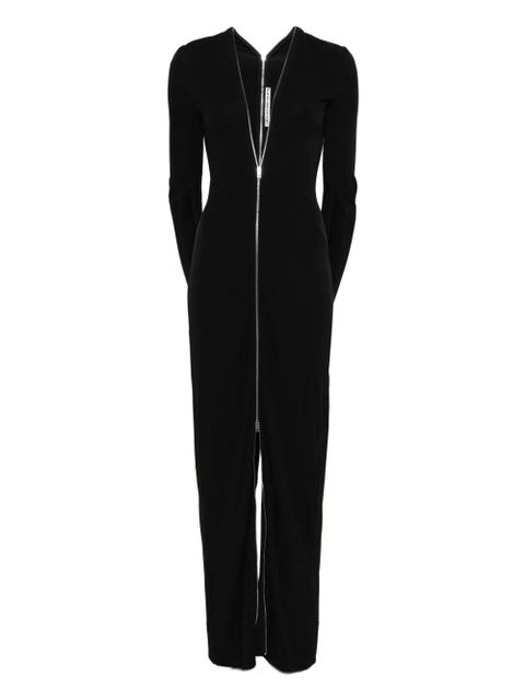 Alexander Wang V-neck maxi dress - Black - zdjęcie produktu nr 1