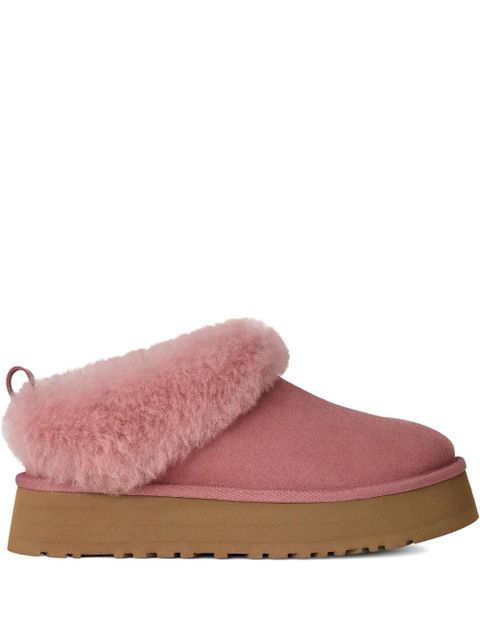 UGG platform suede flat mules - Pink - zdjęcie produktu nr 1