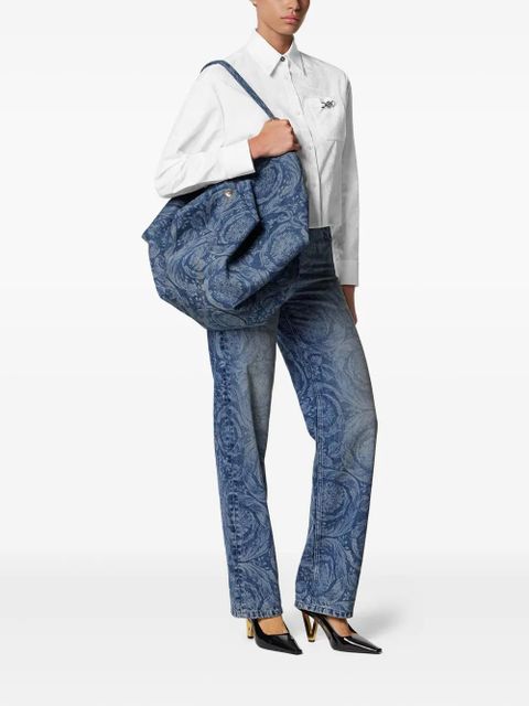Versace Barocco-print tote bag - Blue - zdjęcie produktu nr 2