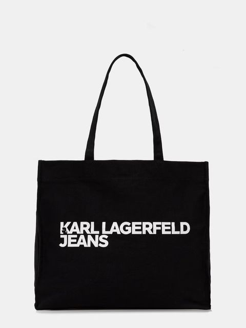 Karl Lagerfeld Jeans torba bawełniana - zdjęcie produktu nr 2