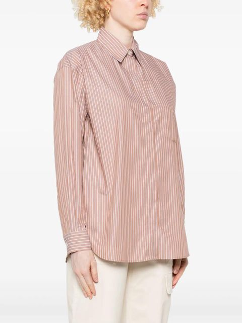 PINKO striped shirt - Brown