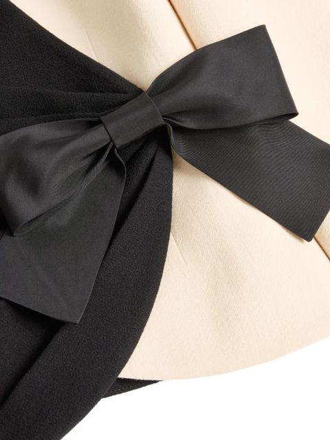Valentino Garavani bow-embellishment blazer - Black