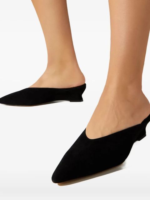 Le Monde Beryl 40mm Victoria Micro wedge-heel mules - Black