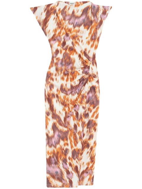 MARANT ÉTOILE Nadela midi dress - Neutrals - zdjęcie produktu nr 1