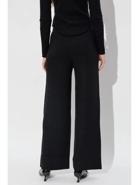 Cult Gaia Sudi knit trousers - Black