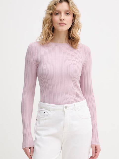 United Colors of Benetton sweter damski z wiskozą - zdjęcie produktu nr 2