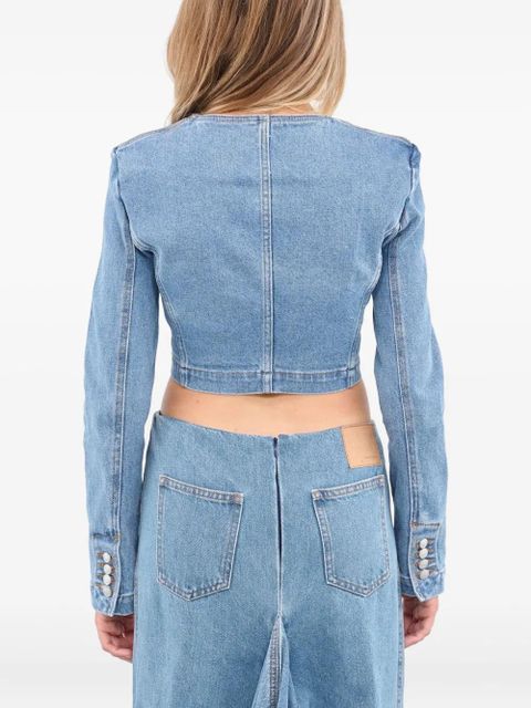Magda Butrym button denim jacket - Blue