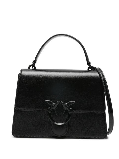 PINKO Love One logo-plaque tote bag - Black - zdjęcie produktu nr 1