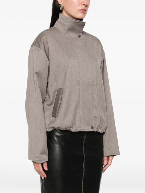 St. Agni pocket bomber jacket - Grey - zdjęcie produktu nr 2